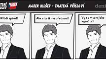 Prezidentské volby - komiks - Marek Hilšer - Zmatená přísloví