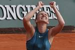 Simona Halepová je vítězkou Roland Garros