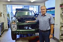 Majitel firmy Classic Auto Petr Fiala