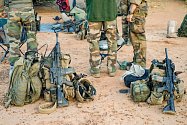 Francouzští vojáci v Sahelu během operace Eclipse v lednu roku 2021