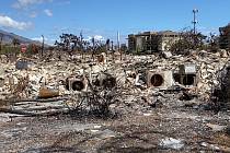 Plameny proměnily havajské město Lahaina v postapokalyptickou scenérii