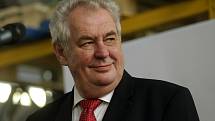 Prezident Miloš Zeman.