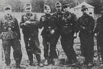 Členové SS komanda, které se podílelo na masakrech na Valašsku