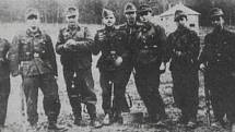 Členové SS komanda, které se podílelo na masakrech na Valašsku