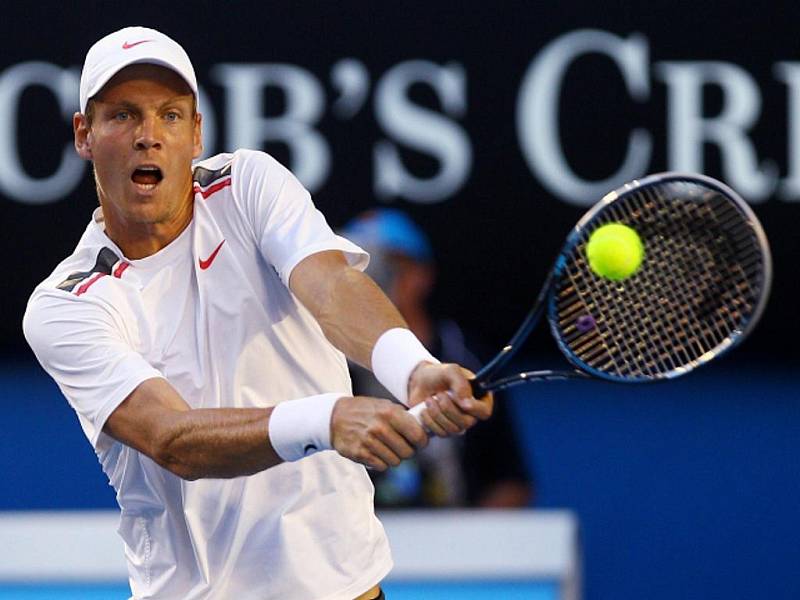 Tomáš Berdych na Australian Open.