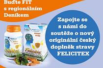 Zapojte se s námi do soutěže o nový originální český doplněk stravy FELICITEX.