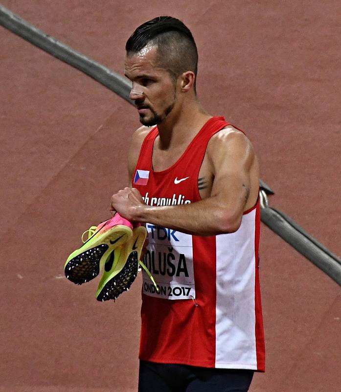Jakub Holuša na MS v atletice v Londýně