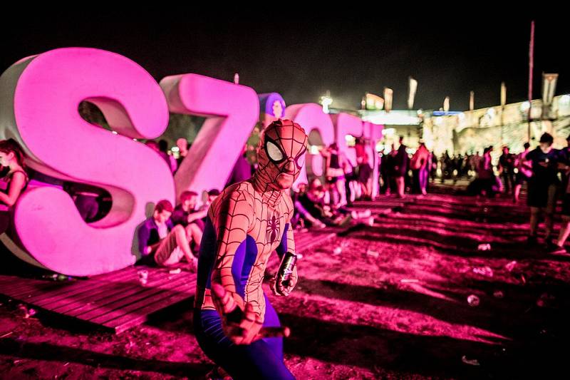 z hudebního festivalu Sziget