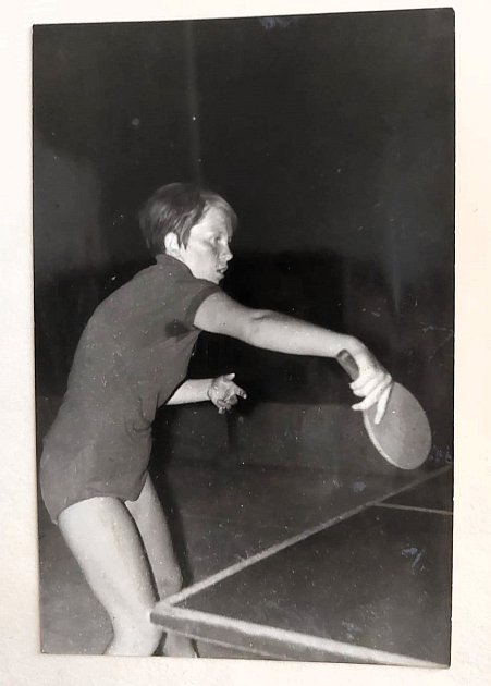 Babička Olga Kakosová-Fantová začala rodinnou tradici stolního tenisu.