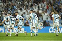 Radost fotbalistů Argentiny