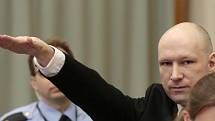 Extrémista a vrah Anders Breivik. 