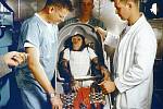 Tříletý šimpanz Ham absolvoval let v lehátku speciálně upravené návratové kosmické kabiny. Vesmírná loď Mercury-Redstone dosáhla po startu maximální výšky 254 kilometrů nad Zemí