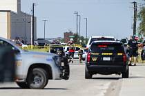 Policisté na místě střeleckého útoku ve městě Odessa na západě Texasu ve Spojených státech