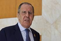 Ruský ministr zahraničí Sergej Lavrov na summitu G20 na indonéském ostrově Bali, 8. července 2022.