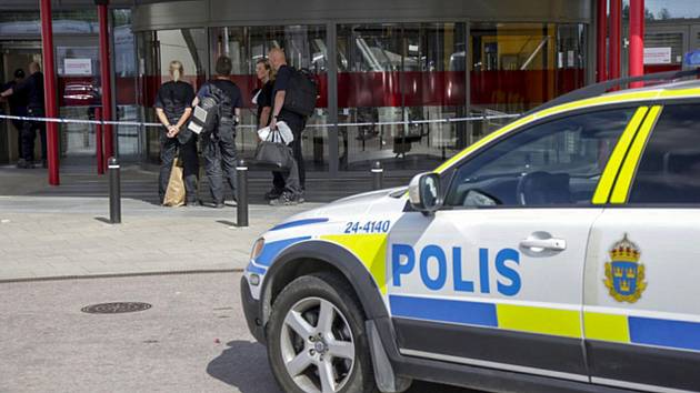 Švédská policie - ilustrační foto