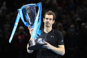 Andy Murray, vítěz Turnaje mistrů a světová tenisová jednička.