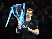 Andy Murray, vítěz Turnaje mistrů a světová tenisová jednička.