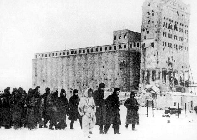 Němečtí zajatci od Stalingradu, únor 1943