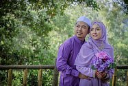 Manželský pár v Malajsii
