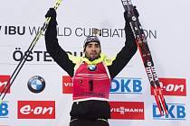 Martin Fourcade a jeho radost