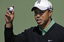 Tiger Woods na turnaji Masters v Augustě.
