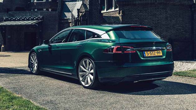 Tesla Model S „Shooting Brake“ od RemetzCar.