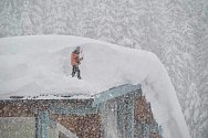 Sněhová nadílka v Rakousku