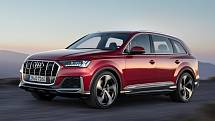 Audi Q7 po modernizaci v roce 2019