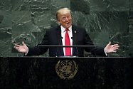 Americký prezident Donald Trump na Valném shromáždění OSN