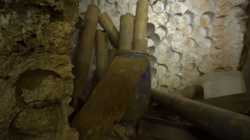 V jednom z podzemních tunelů Hizballáhu