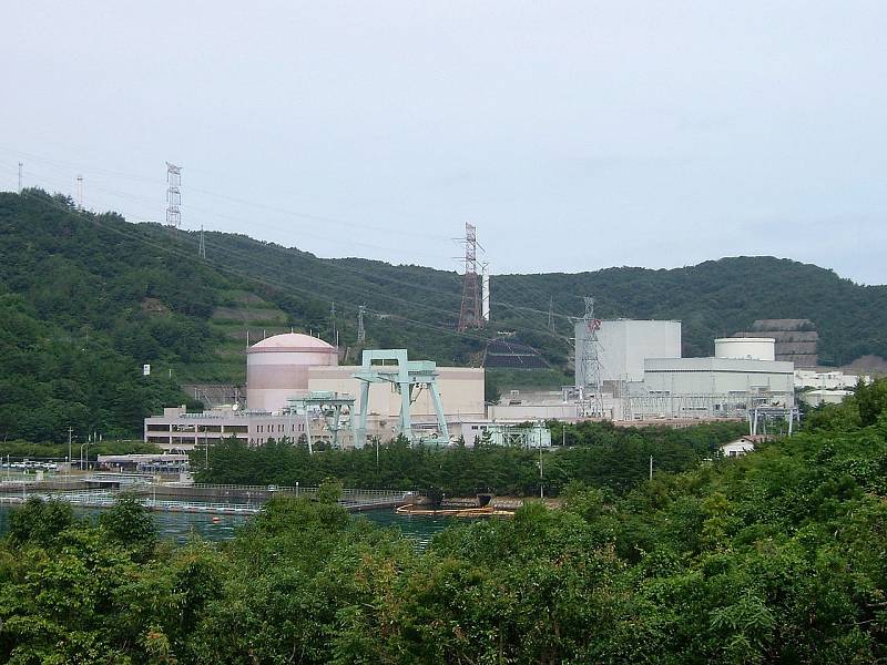 Japonská jaderná elektrárna Curuga slouží dodnes