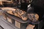 Les restes momifiés d'une femme enceinte datent de deux mille ans.  Ils sont actuellement au Musée national de Varsovie.