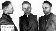 Witold Pilecki na fotografii z vězení Mokotów z roku 1947