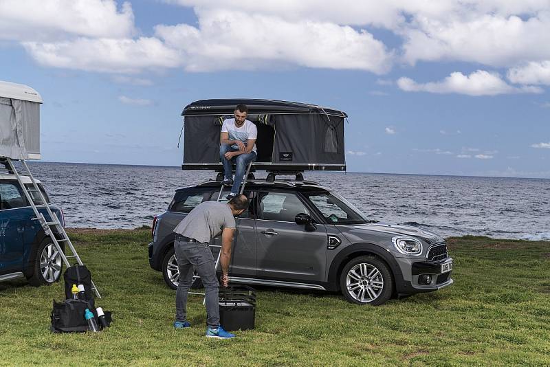 Střešní stan pro Mini Countryman.