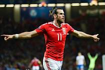 Hvězda Walesu Gareth Bale.