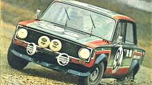 Lada 1300 MTX Rallye (1976). Soutěžní „žigulík“ pro třídu A5. Převrtaný motor o objemu 1,8 litru a výkonu 132 koní (92 kW).