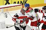 Čeští hokejisté vyzvali ve třetím utkání MS Rakousko.