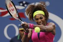 Serena Williamsová v semifinále US Open.