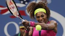 Serena Williamsová v semifinále US Open.