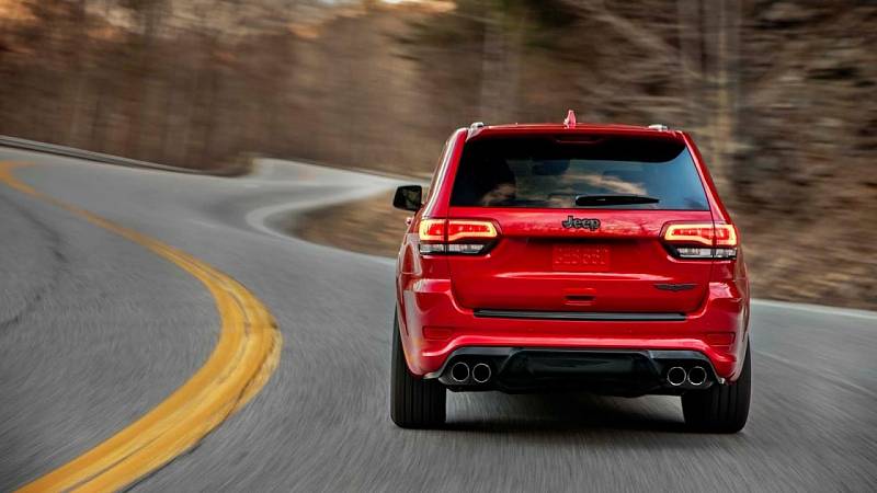 Jeep Grand Cherokee Trackhawk.