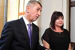 Andrej Babiš a Alena Schillerová.