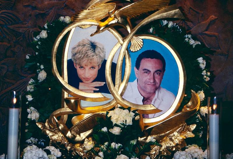 Princezna Diana a její partner Dodi Al-Fayed