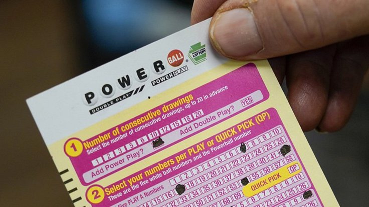 Tiket k americké loterii Powerball, ilustrační foto