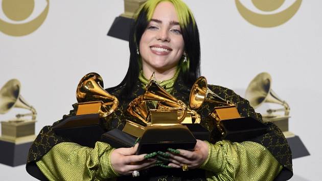 Billie Eilish ovládla letošní ceny Grammy