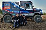 Kamiony týmu Fesh Fesh jsou na Rallye Dakar dobře připraveny