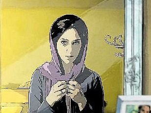 DIVÁCKÝ FAVORIT. Animovaná podoba filmu vznikla jako z nouze ctnost. Režisér nemohl natáčet v reálných kulisách Teheránu.