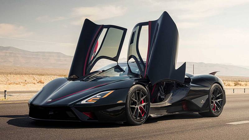 SSC Tuatara během světového rekordu