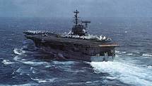 Opravený Forrestal sloužil od 11. března do 11. září 1974 opět ve Středozemním moři