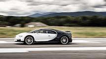 První vyrobené exempláře Bugatti Chiron.