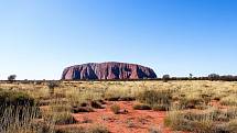 Australská hora Uluru, známá také jako Ayersova skála